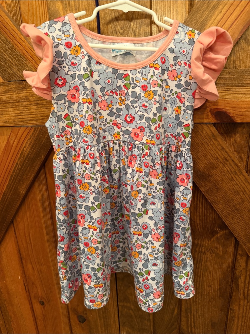 Buttered Bisenit Boutique Floral Dress-Size 10-12Y